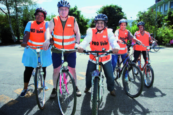 Bild Integration durch Fahrrad fahren